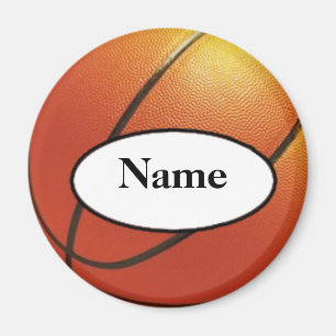 Aimant basketball with your name on it
