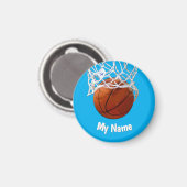 Aimant Basketball Your Name Custom (Recto/Verso)