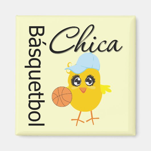 Aimant Básquetbol Chica (Devant)