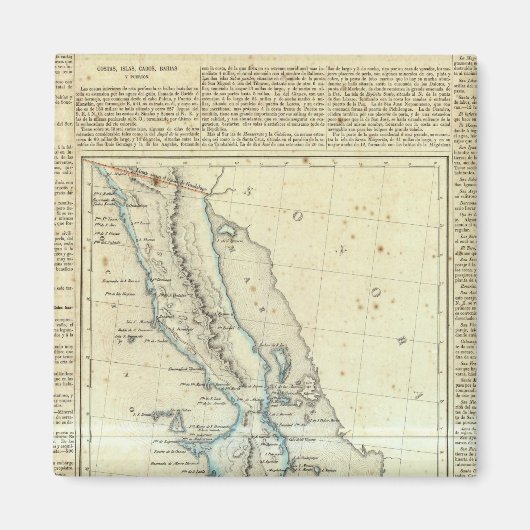 Aimant Basse Californie, Mexique (Devant)