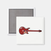 Aimant Basse guitare (Recto/Verso)
