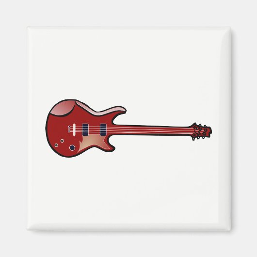 Aimant Basse guitare (Devant)