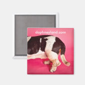 Aimant Basset Butt (Recto/Verso)