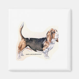 Aimant Basset Hound