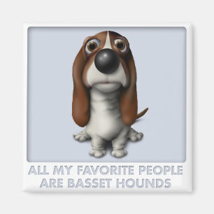Aimant Basset Hound Favorite