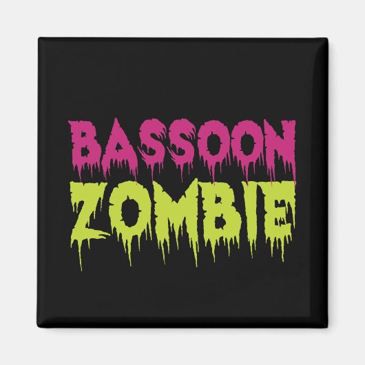 Aimant Bassoron Zombie (Devant)