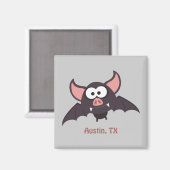 Aimant Bat - Austin, Texas (Recto/Verso)