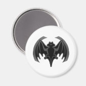 Aimant Bat Black Inv Le MUSÉE Zazzle Cadeaux (Recto/Verso)
