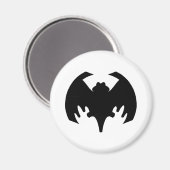 Aimant Bat Black Le MUSÉE Zazzle Cadeaux (Recto/Verso)