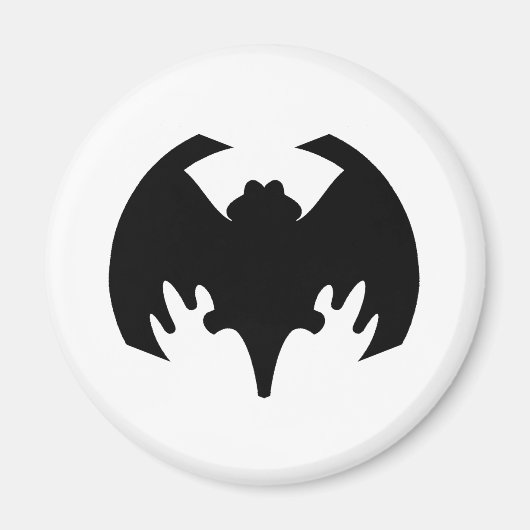 Aimant Bat Black Le MUSÉE Zazzle Cadeaux (Devant)