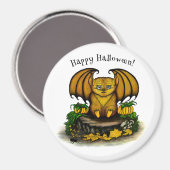 Aimant Bat d'Halloween mignonne (Recto/Verso)