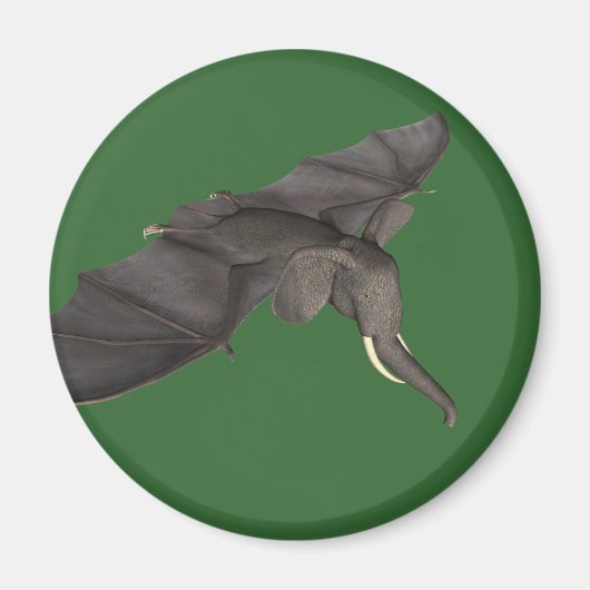 Aimant Bat Elephant Hybride (Devant)