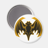 Aimant Bat Gold Le MUSÉE Zazzle Cadeaux (Recto/Verso)