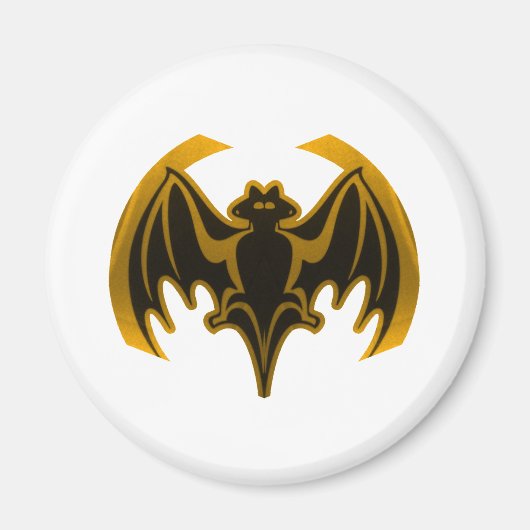 Aimant Bat Gold Le MUSÉE Zazzle Cadeaux (Devant)