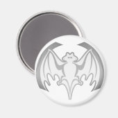 Aimant Bat Gray Inv Le MUSÉE Zazzle Cadeaux (Recto/Verso)