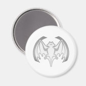 Aimant Bat Gray Inv Le MUSÉE Zazzle Cadeaux (Recto/Verso)