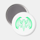 Aimant Bat Green Inv Le MUSÉE Zazzle Cadeaux (Recto/Verso)