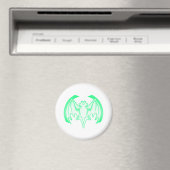 Aimant Bat Green Inv Le MUSÉE Zazzle Cadeaux (In Situ (Lave-vaisselle))