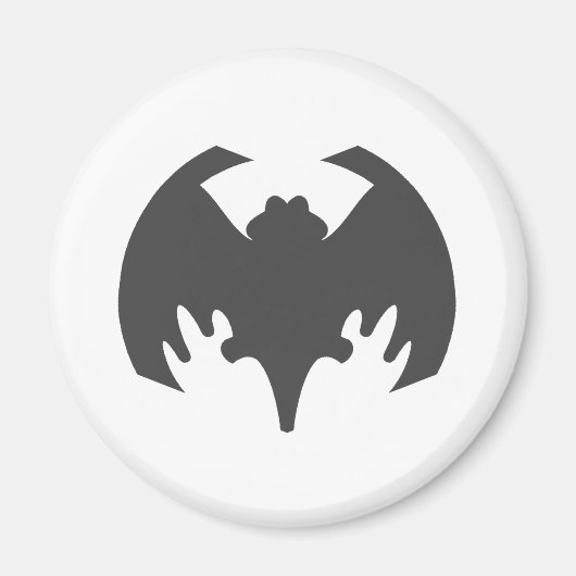 Aimant Bat Grey Le MUSÉE Zazzle Cadfts (Devant)