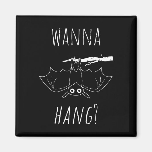 Aimant Bat Halloween Costume Cool Hanging Animal Hommes F (Devant)