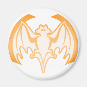 Aimant Bat Orange Inv Le MUSÉE Zazzle Cadeaux