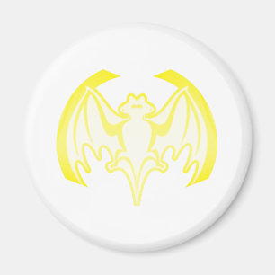 Aimant Bat Yellow Inv Le MUSÉE Zazzle Cadeaux