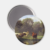 Aimant Bataille dans l'étang (Recto/Verso)