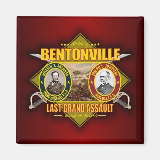 Aimant Bataille de Bentonville (Devant)