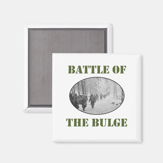 Aimant Bataille de la Bulge (Recto/Verso)