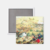 Aimant Bataille de Puebla, le 5 mai 1862 (Recto/Verso)