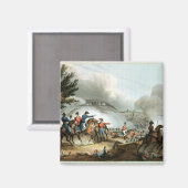 Aimant Bataille de Salamanque, gravée par J. Clarke (Recto/Verso)