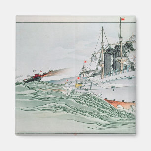 Aimant Bataille de Yalu, le 17 septembre 1894