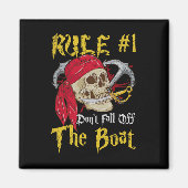 Aimant Bateau Capitaine Pirates Fun Pirate Ne Tombe Pas T (Devant)