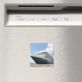 Aimant Bateau de croisière MS Nieuw Amsterdam sur Aruba (In Situ (Lave-vaisselle))