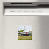 Aimant Bateau de garde côtière Chatham Massachusetts (In Situ (Lave-vaisselle))