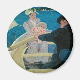 Aimant Bateau de Mary Cassatt, Art Vintage