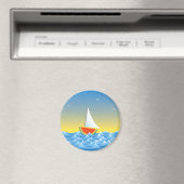 Aimant Bateau de pastèque (In Situ (Lave-vaisselle))