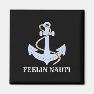Aimant Bateau de propriétaires d'hommes naviguant se sent