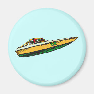 Aimant Bateau de vitesse