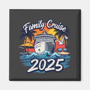 Aimant Bateau Family Cruise 2025 Family Matching