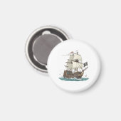 Aimant Bateau Pirate (Recto/Verso)
