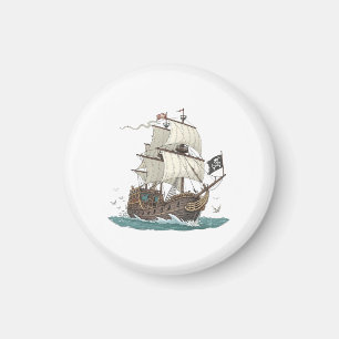 Aimant Bateau Pirate