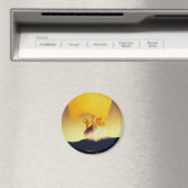 Aimant Bateau pirate - par Maxfield Parrish (In Situ (Lave-vaisselle))