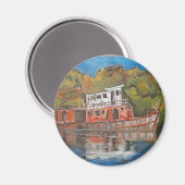 Aimant Bateau remorqueur (Recto/Verso)