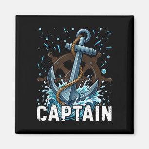 Aimant Bateau suis le capitaine été nautique ancre drôle
