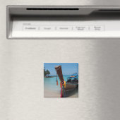 Aimant Bateau thaïlandais traditionnel (In Situ (Lave-vaisselle))