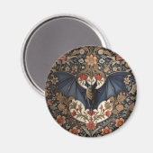 Aimant Bateau volant - Moderne William Morris Floral (Recto/Verso)