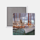 Aimant Bateaux À Voile Morts À Key West (Recto/Verso)