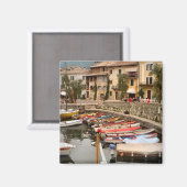 Aimant Bateaux dans la marina de Menaggio (Recto/Verso)