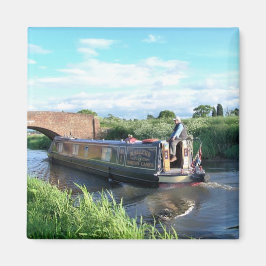 AIMANT BATEAUX DE CANAL (Devant)